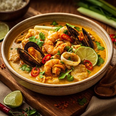 Image of Lemongrass Seafood Curry