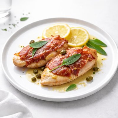 Image of Lemony Chicken Saltimbocca