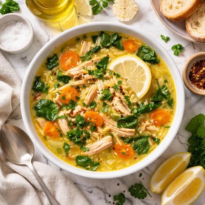 Image of Lemony Chicken Soup