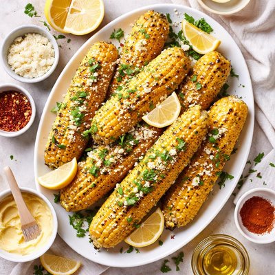 Image of Lemony Corn on the Cob