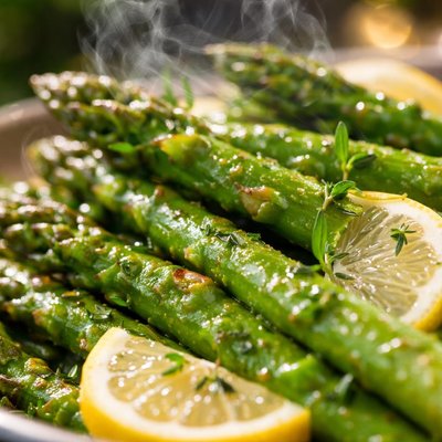 Image of Lemony Fresh Asparagus with Thyme