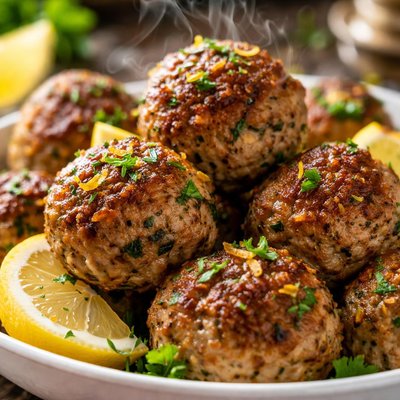 Image of Lemony Greek Meatballs