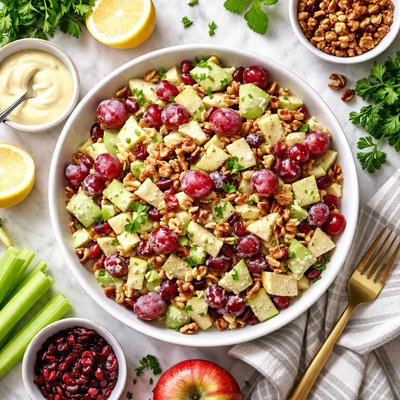 Image of Lemony Light Waldorf Salad
