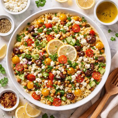 Image of Lemony Orzo Salad