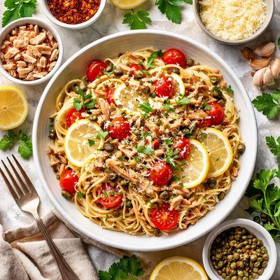 Image of Lemony Tuna Pasta