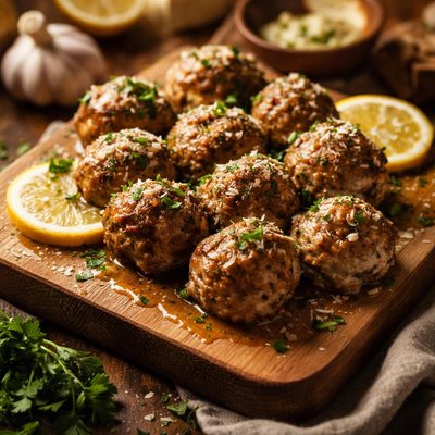 Image of Lemony Veal Meatballs