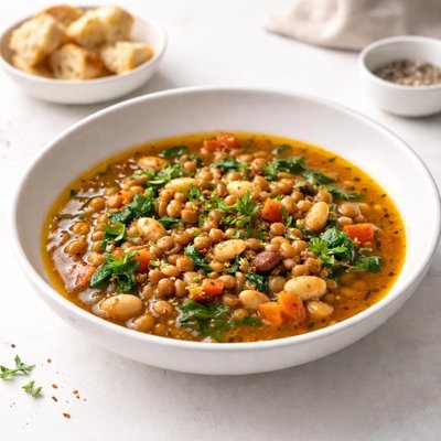Image of Lentil and Bean Soup