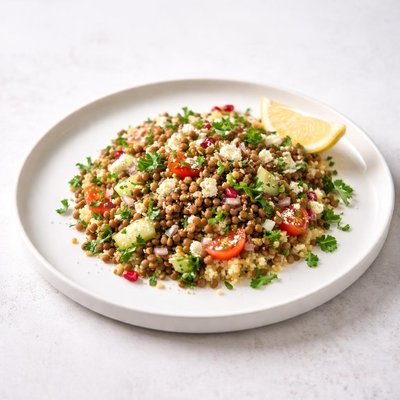 Image of Lentil and Bulgur Salad
