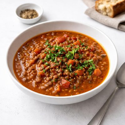 Image of Lentil and Tomato Soup