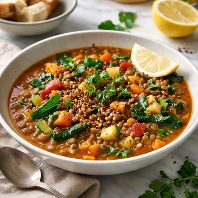 Image of Lentil and Vegetable Stew