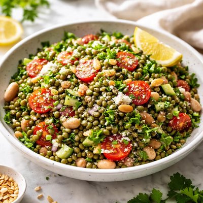 Image of Lentil Bean Parsley Salad