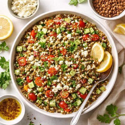 Image of Lentil Bulghur Salad