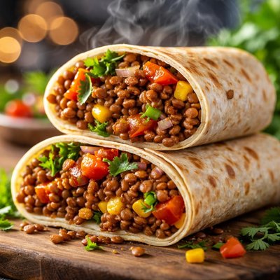 Image of Lentil Burritos