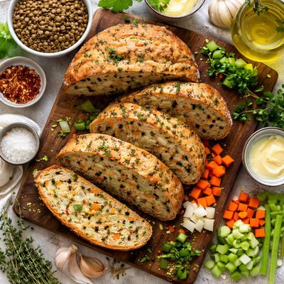 Image of Lentil Soup Bread