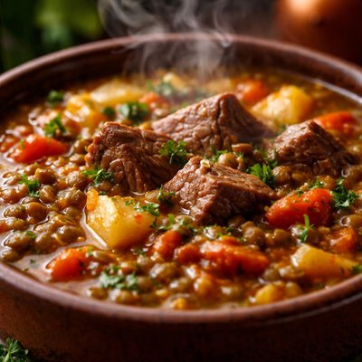 Image of Lentil Soup with Beef