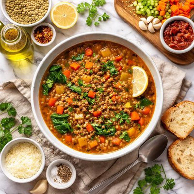 Image of Lentil Vegetable Soup