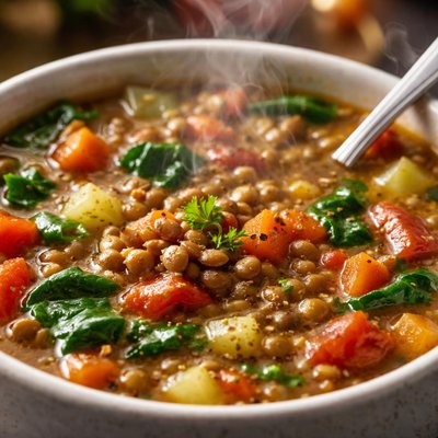 Image of Lentil Veggie Soup