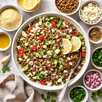 Image of Lentils Couscous Recipe