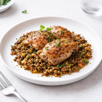Image of Lentils with Chicken Ww