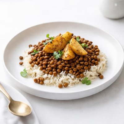 Image of Lentils with Rice and Potato