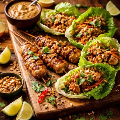Image of Lettuce Satay Together