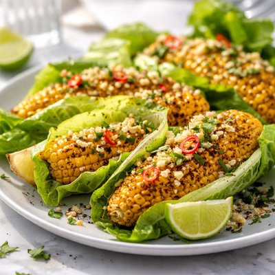 Image of Lettuce Wrapped Corn