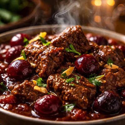 Image of Levantine Beef with Cherries