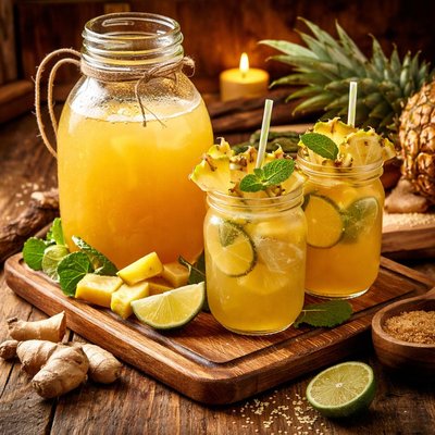 Image of Liberian Pineapple Ginger Beer