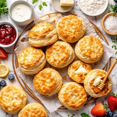 Image of Light and Fluffy Buttermilk Biscuits