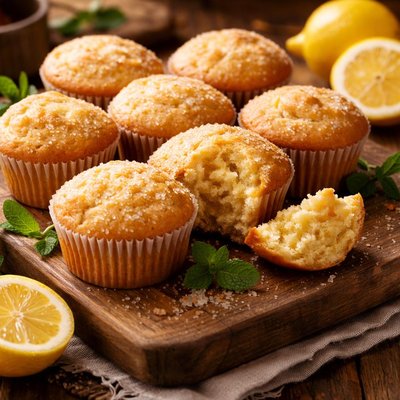 Image of Light and Lemony Muffins