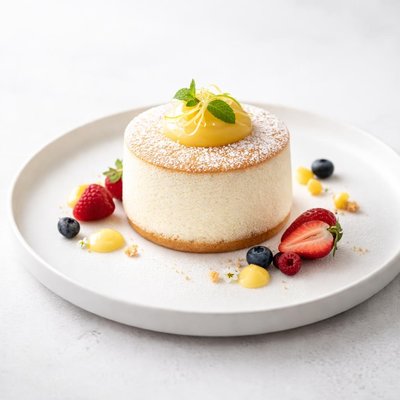 Image of Light and Luscious Cheesecake Souffl