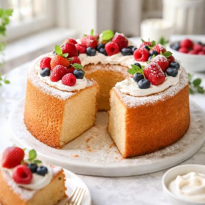 Image of Light As Air Chiffon Cake