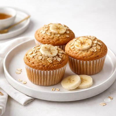 Image of Light Banana Muffins