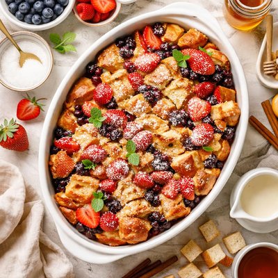 Image of Light Bread Pudding