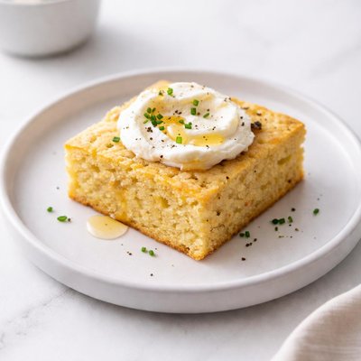 Image of Light Cream Cheese Cornbread
