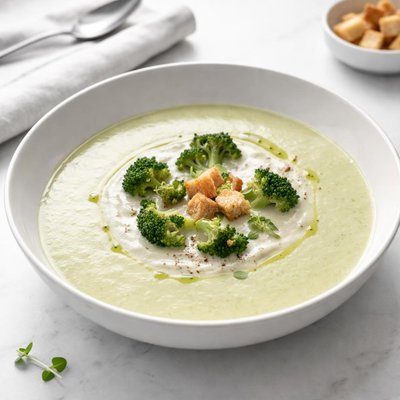 Image of Light Cream of Broccoli Soup