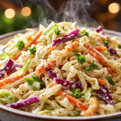 Image of Light Creamy Coleslaw