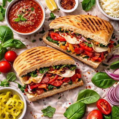 Image of Light Fantastic Pizza Sandwich