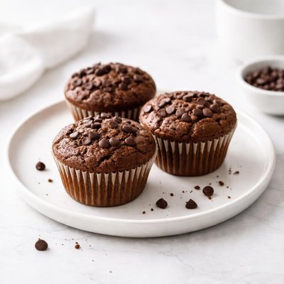 Image of Light Fluffy Brownie Muffins