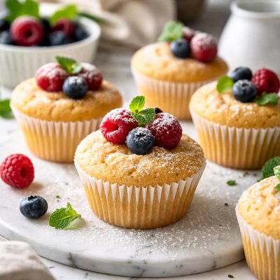 Image of Light Fluffy Egg Free Muffins