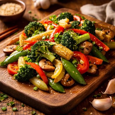 Image of Light Oriental Style Vegetables