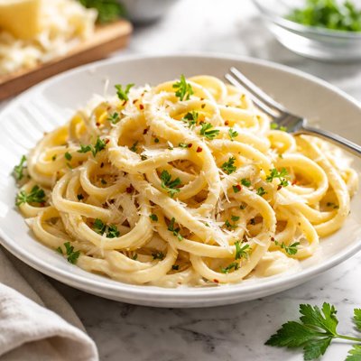 Image of Light Pasta and Cheese Sauce
