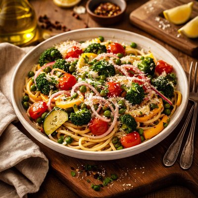 Image of Light Pasta Primavera