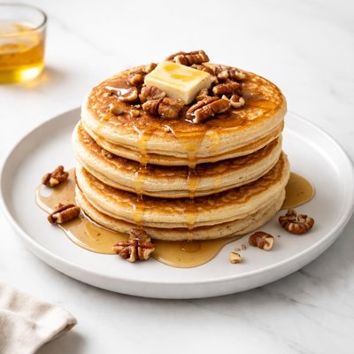 Image of Light Pecan Pancakes