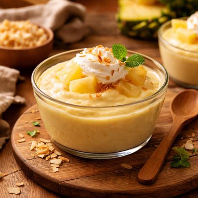 Image of Light Pineapple Pudding