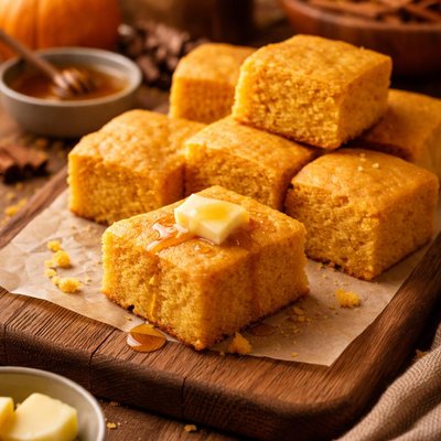Image of Light Pumpkin Cornbread