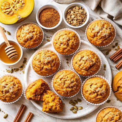 Image of Light Pumpkin Muffins