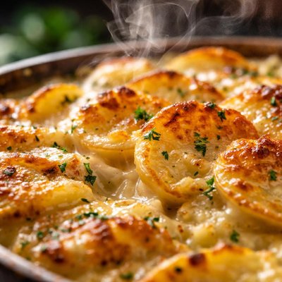 Image of Light Scalloped Potatoes