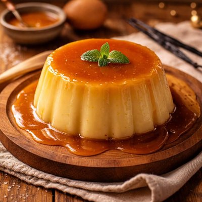 Image of Light Vanilla Flan