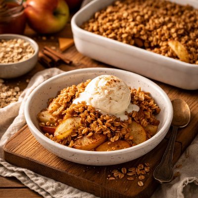 Image of Lighter Apple Crisp